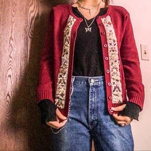 3 for $30 💗 Hand Embroidered Sweater!